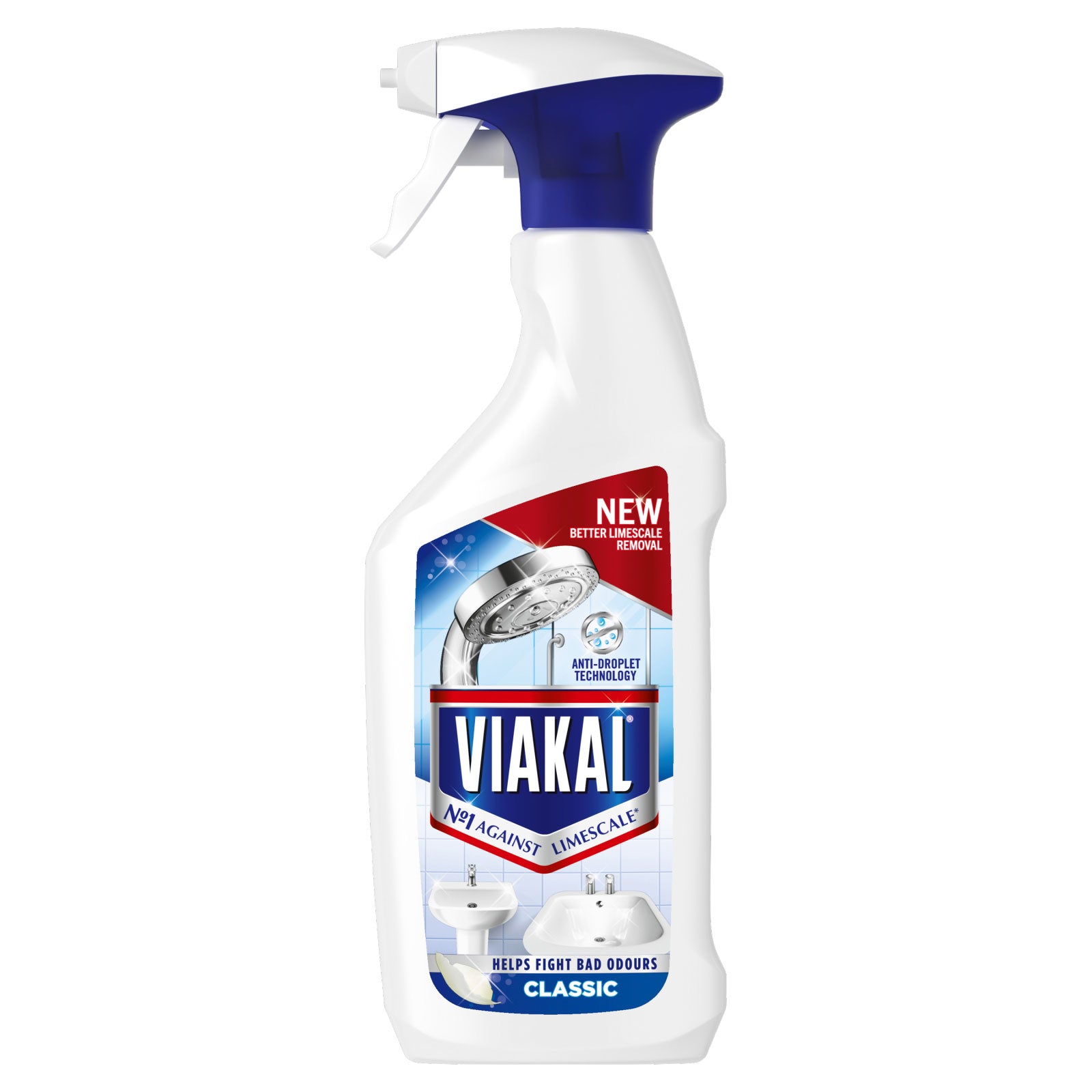 Viakal Classic Bathroom Limescale Remover Spray 500ml | Affordable & Durable - Product Image Viakal Classic Bathroom Limescale Remover Spray 500ml | Affordable & Durable - Product Image